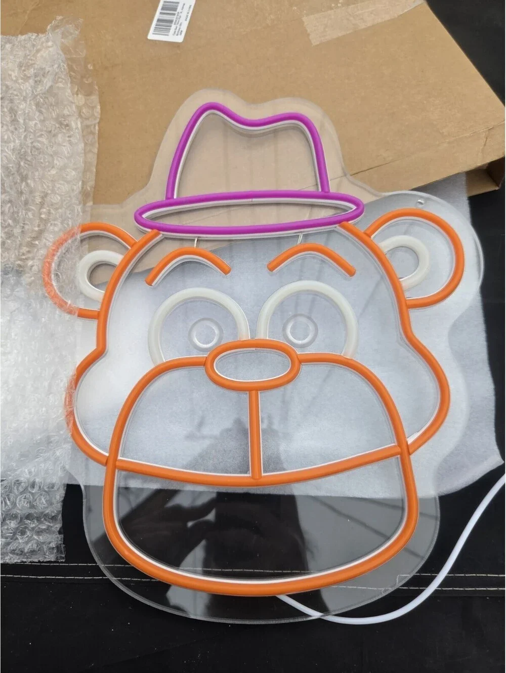 5 nights of Freddy bear Wall light USB cord